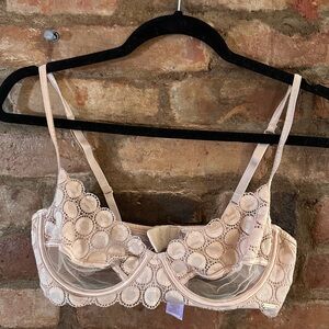 Savage X Fenty Cream Bra Intimates & Sleepwear